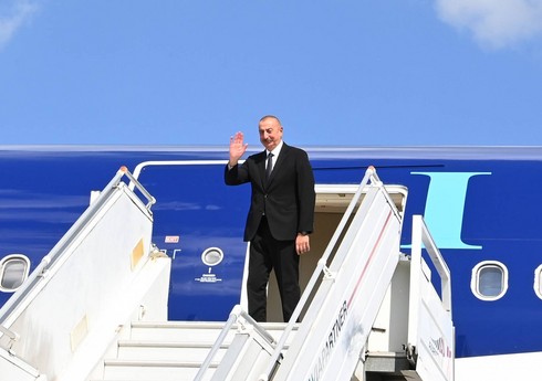 Prezident İlham Əliyevin İtaliyaya işgüzar səfəri başa çatıb