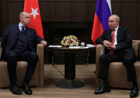 Putin Ərdoğana başsağlığı verib
