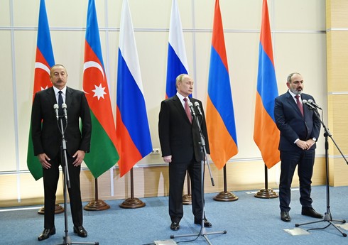 Putin: “Sankt-Peterburqda Azərbaycan, Rusiya və Ermənistan liderlərinin üçtərəfli görüşünü keçirməyə nail olduq”