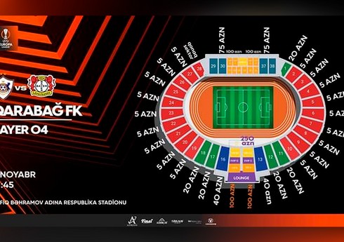 “Qarabağ” - “Bayer 04” oyununun biletləri satışa çıxarılır