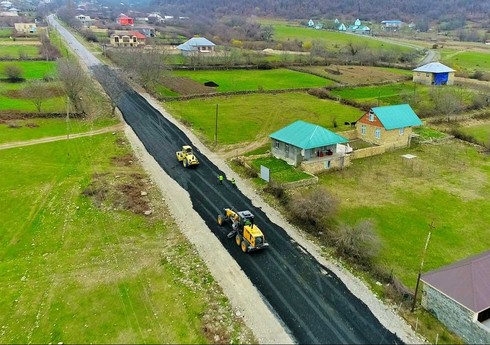 Qaxda yol tikintisi üçün AAYDA-ya 4,9 milyon manat ayrılıb