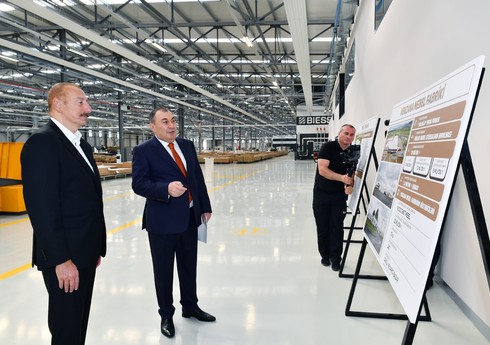Qazaxda “Venzana” mebel fabrikinin açılışı olub- YENİLƏNİB