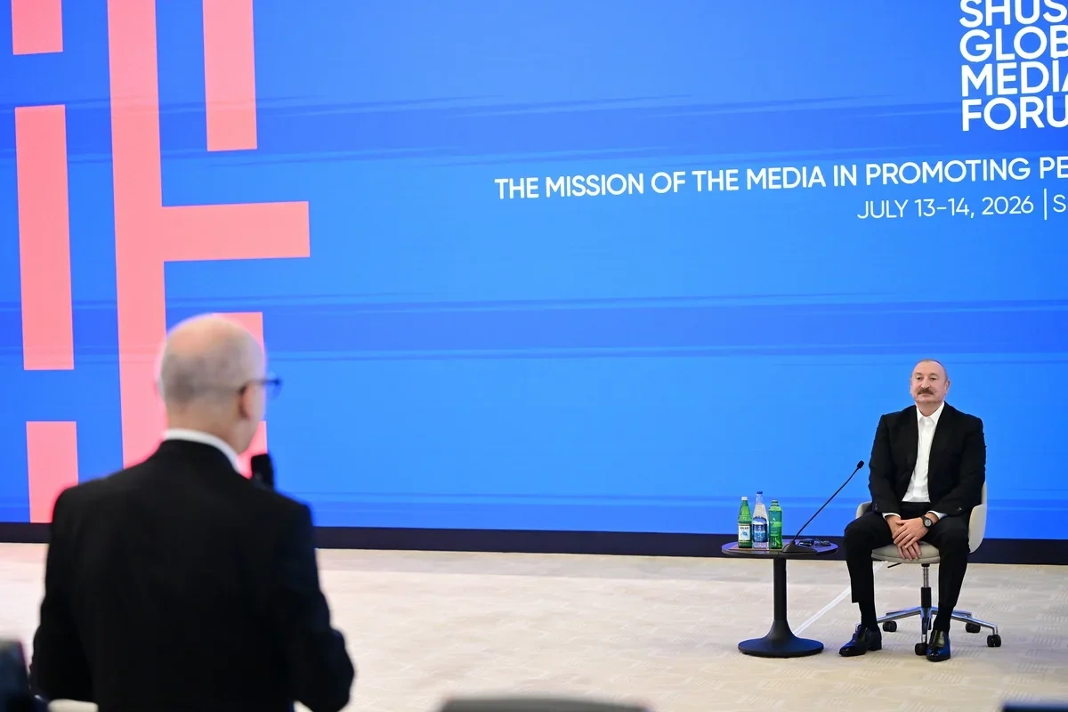 Qazaxıstan mediası Prezident İlham Əliyevin IV Şuşa Qlobal Media Forumundakı çıxışından yazır Qazaxıstan mediası Prezident İlham Əliyevin IV Şuşa Qlobal Media Forumundakı çıxışından yazır