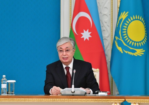 Qazaxıstan Prezidenti: “Heydər Əliyevin xatirəsini əbədiləşdirmək bizim borcumuzdur”