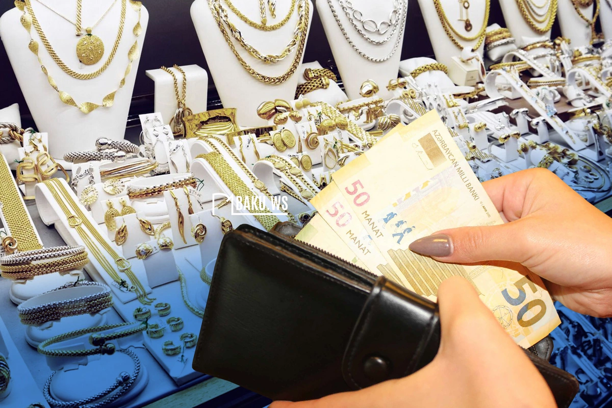 Qramı 290 manat oldu: Qızıl bazarında SON QİYMƏTLƏR