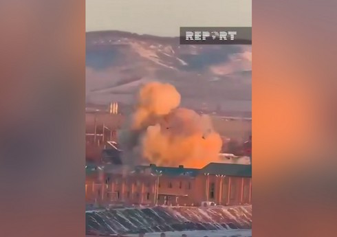 Qroznıda OMON bazasına PUA hücumu olub