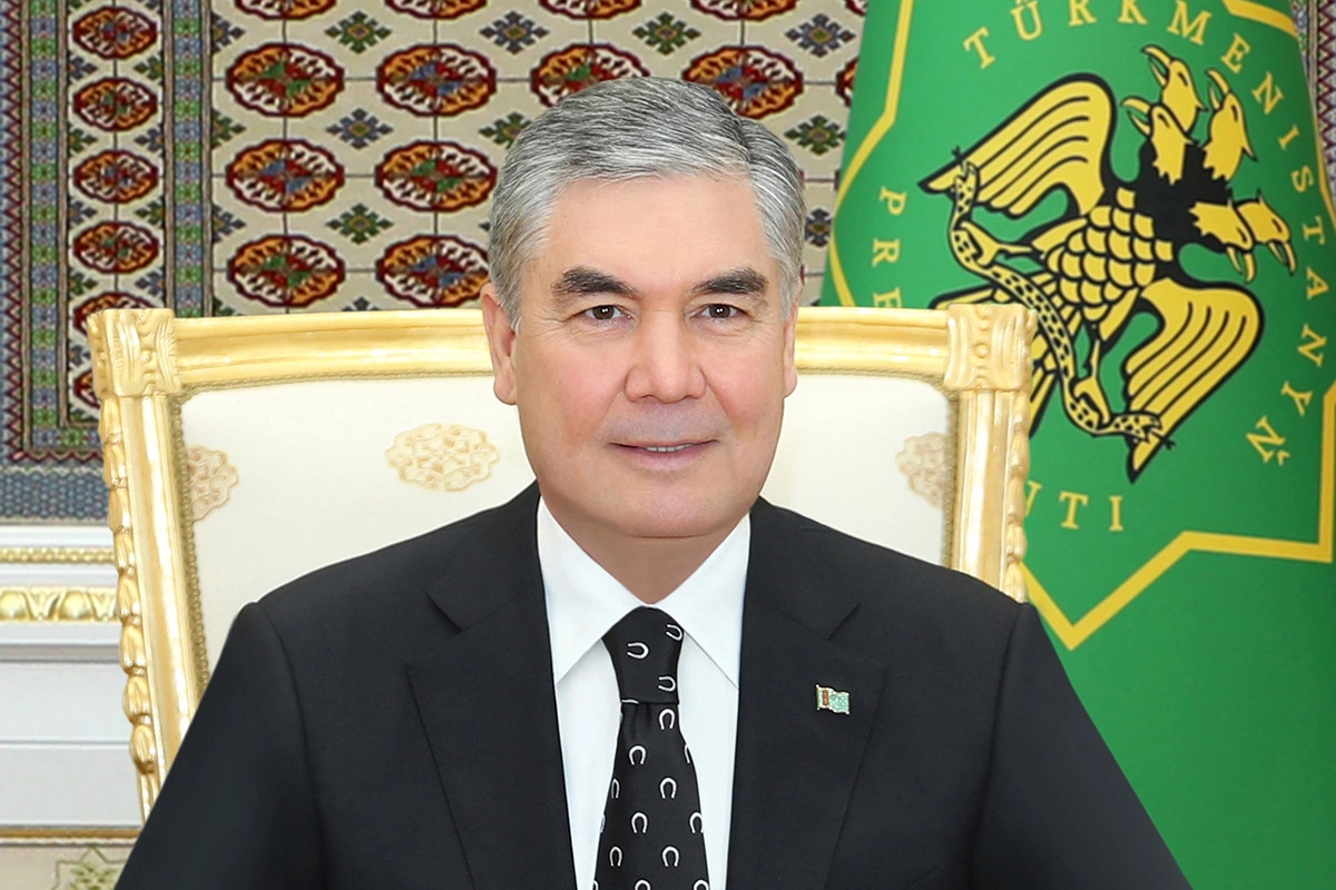 Qurbanqulu Berdiməhəmmədov Azərbaycan Prezidentini təbrik edib