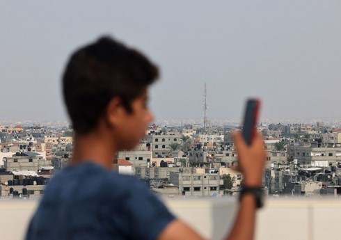 Qəzza zolağında rabitə xidmətləri və internet əlaqəsi qismən bərpa edilib