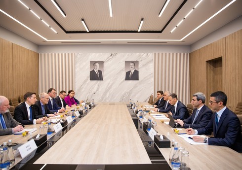 Rəşad Nəbiyev alman şirkətlərinin nümayəndələri ilə görüşüb