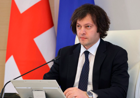 İrakli Kobaxidze: Bakı-Tbilisi-Bakı sərnişin qatarının fəaliyyətinin bərpası məsələsi Prezident İlham Əliyevlə müzakirə edilib