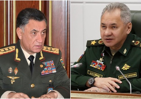 Ramil Usubov və Sergey Şoyqu regionda təhlükəsizlik məsələlərini müzakirə ediblər