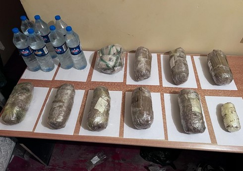 İran-Azərbaycan sərhədində 5 kiloqrama yaxın narkotik tapılıb