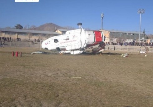 İranda nazirin olduğu helikopter qəzaya uğrayıb, müşaviri ölüb, 12 nəfər yaralanıb - YENİLƏNİB