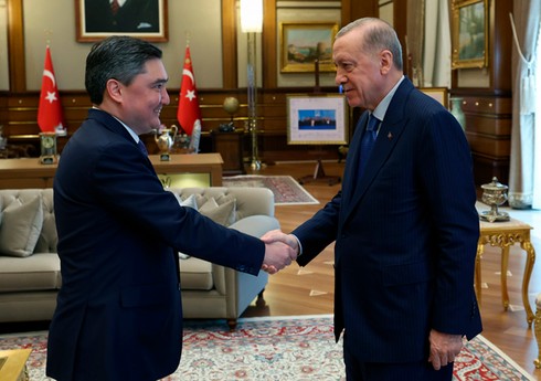 Ərdoğan Türkiyədə Qazaxıstanın baş nazirini qəbul edib