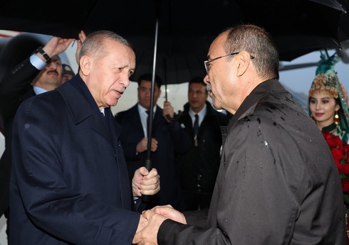 Ərdoğan Özbəkistanda səfərdədir