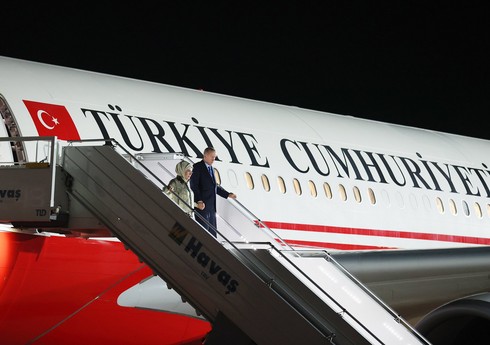 Ərdoğanın Xorvatiyaya səfəri başlayıb - FOTO