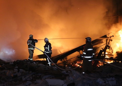 Rusiya Dnepr yaxınlığına zərbə endirib, yaralananlar var