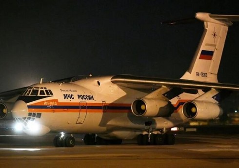 Rusiya Türkiyəyə 3 təyyarə ilə humanitar yardım göndərib