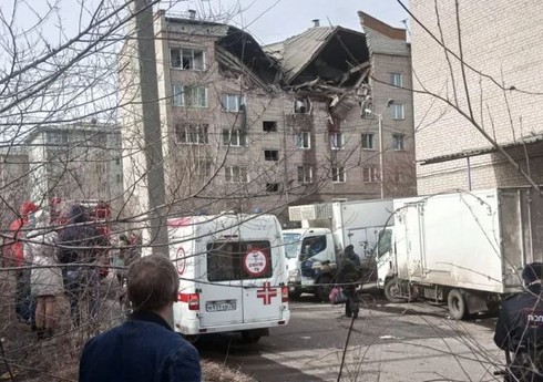 Rusiyada yaşayış binasında partlayış olub