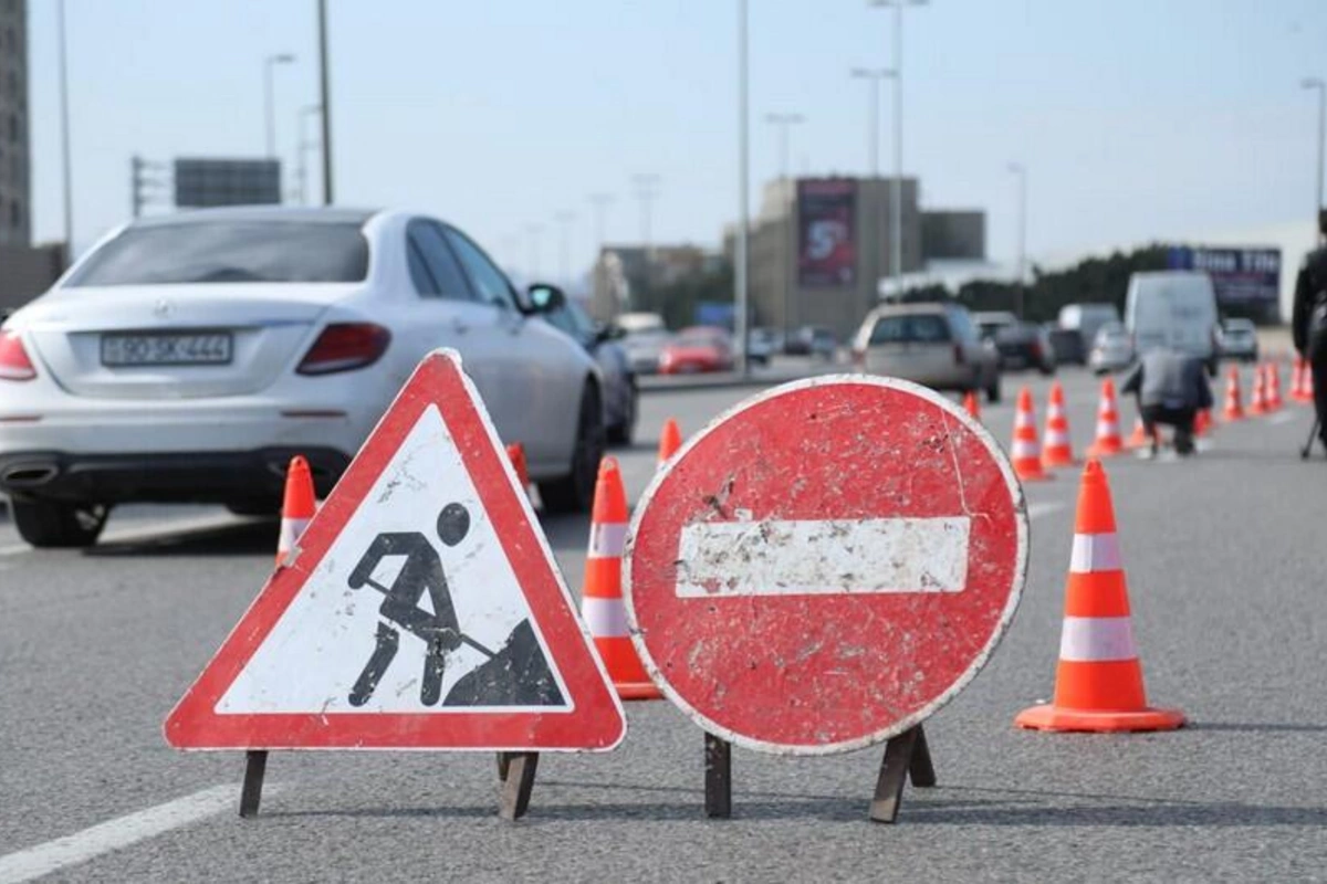 Sabahdan Bakıda bu yollar bağlanır - Təmir işlərinə başlanılır
