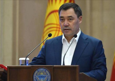 Sadır Japarov sərhəddəki vəziyyətlə bağlı Qırğızıstan xalqına müraciət edib