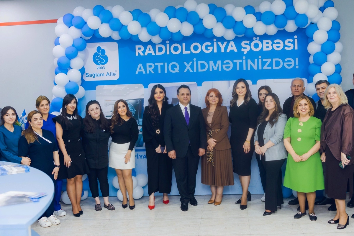 SAĞLAM AİLƏ Tibb Mərkəzinin Gəncə filialında Radiologiya şöbəsi fəaliyyətə başlayıb