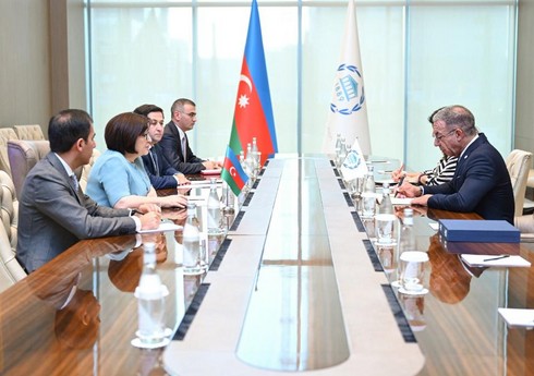 Sahibə Qafarova Daşkənddə Parlamentlərarası İttifaqın prezidenti ilə görüşüb