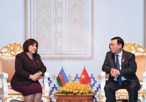 Sahibə Qafarova Vyetnam Milli Assambleyasının sədri ilə görüşüb