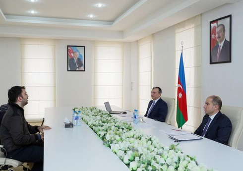 Sahil Babayev Qubada vətəndaşları qəbul edib