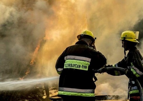 Salyanda yanğında iki azyaşlı qardaş xəsarət alıb, onlardan biri ölüb