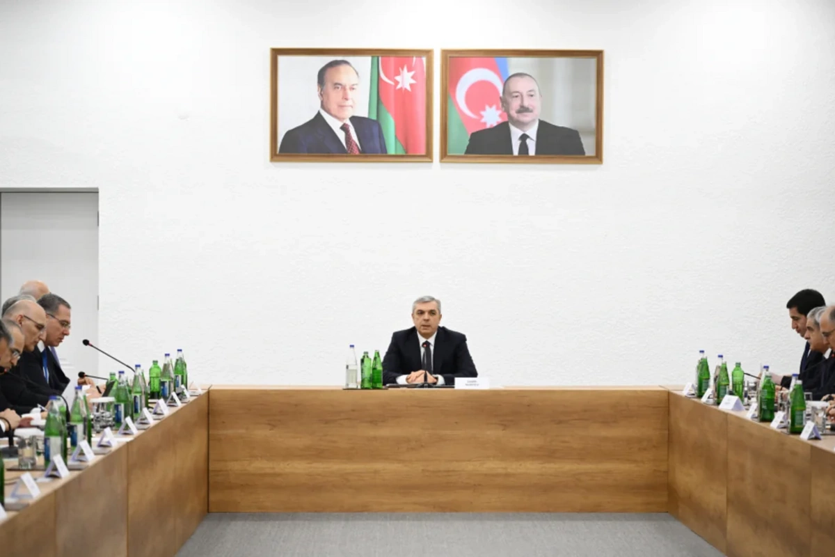 Samir Nuriyev Xocavənddə iclas keçirdi Samir Nuriyev Xocavənddə iclas keçirdi