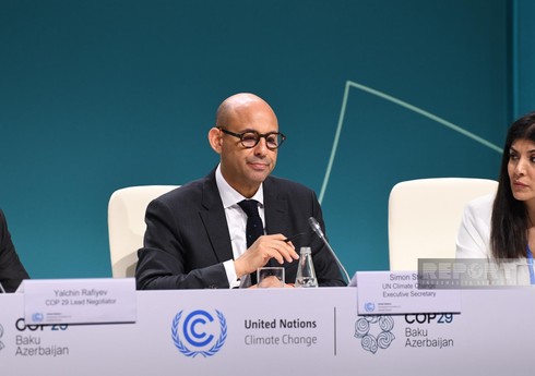 Saymon Stil: COP29-un birinci günündə vahid karbon bazarı üçün ciddi standartlar barədə razılığa gəlinib