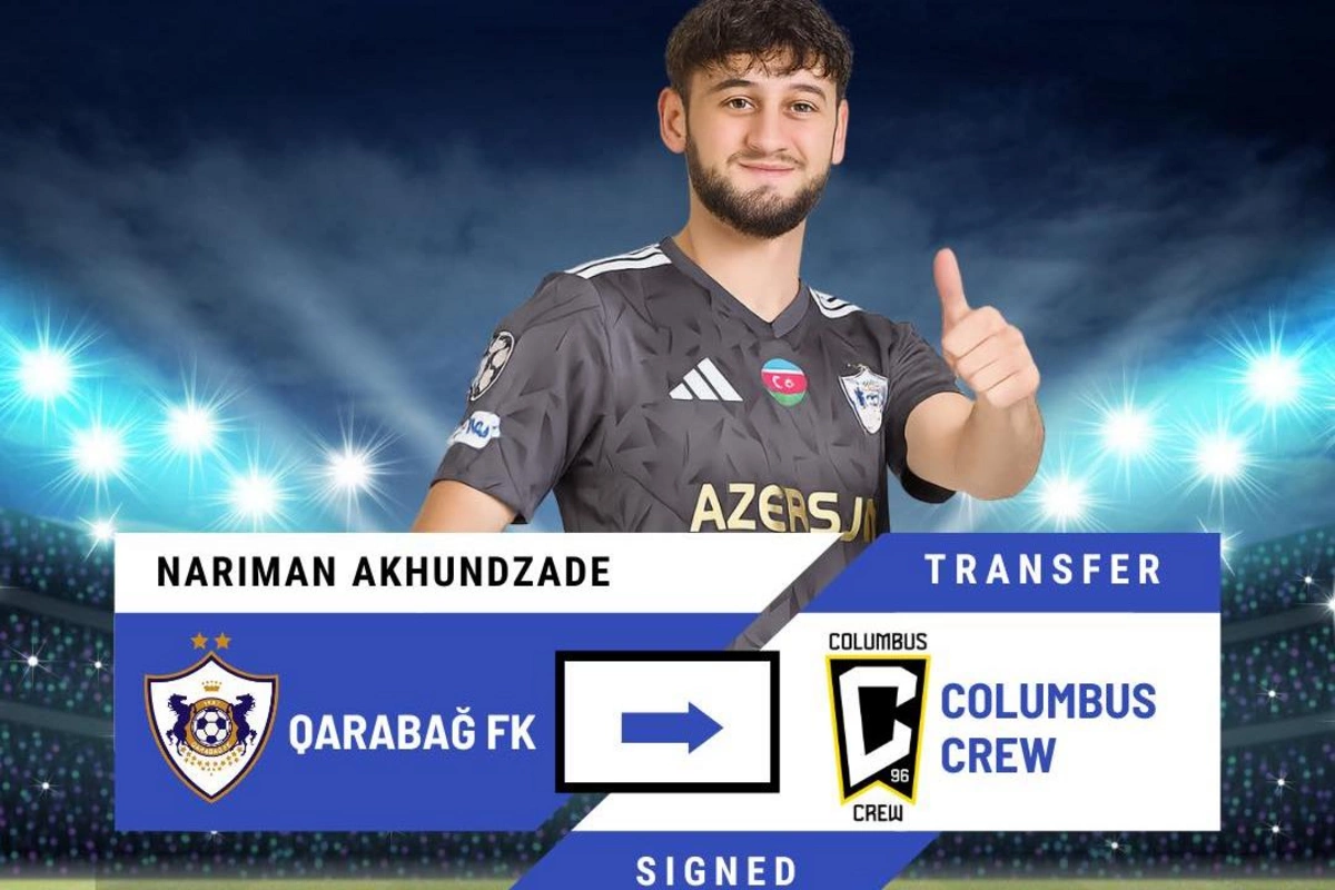 Səfirlik Nəriman Axundzadəni ABŞ klubuna keçməsi münasibətilə təbrik edib