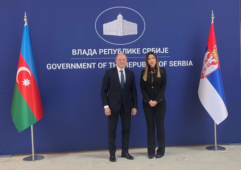 Serbiyanın “Xəzər-Qara dəniz-Avropa Yaşıl Enerji Dəhlizi”nə qoşulması müzakirə edilib