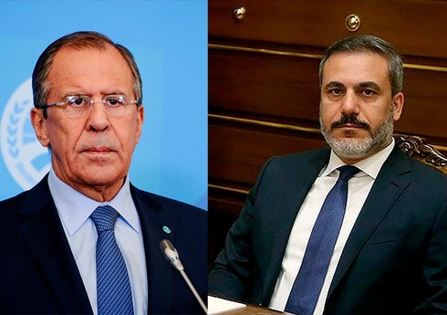 Sergey Lavrov Hakan Fidanla taxıl sazişini müzakirə edib