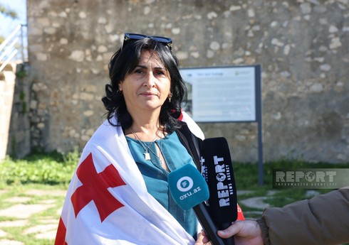 Sevda Muzaşvili: Azərbaycan xalqı ilə böyük qürur hissi keçiririk