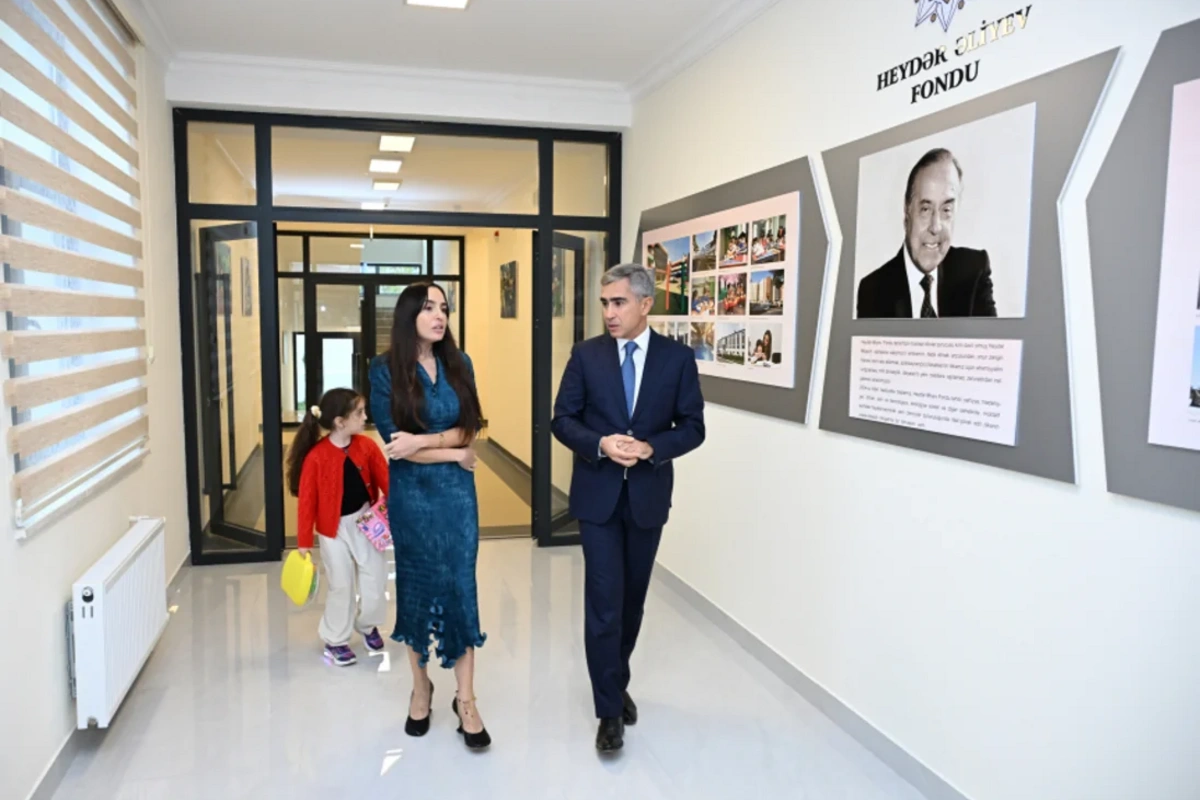 Şamaxı şəhərində Xınıslı körpələr evi-uşaq bağçasının açılışı olub