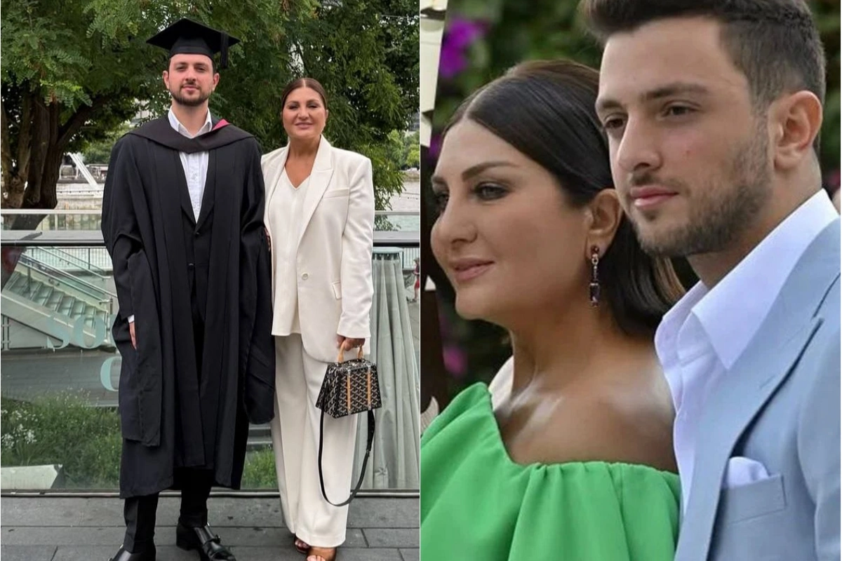 Sibel Canın kiçik oğlu məzun oldu