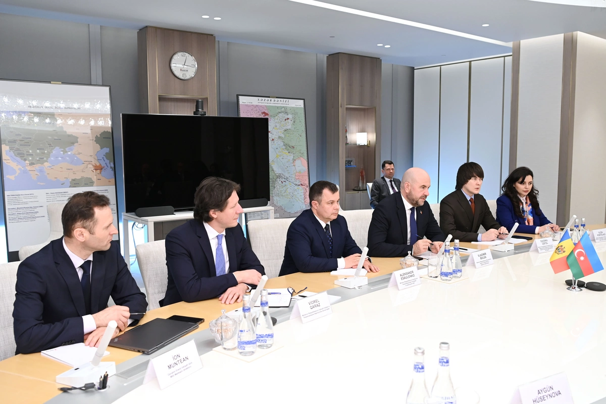 SOCAR-ın prezidenti Moldovanın Baş nazirinin müavini ilə görüşüb