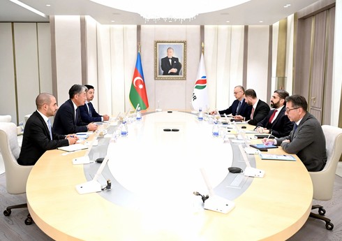 SOCAR-ın prezidenti “Mizuho” Maliyyə Qrupunun nümayəndə heyəti ilə görüşüb