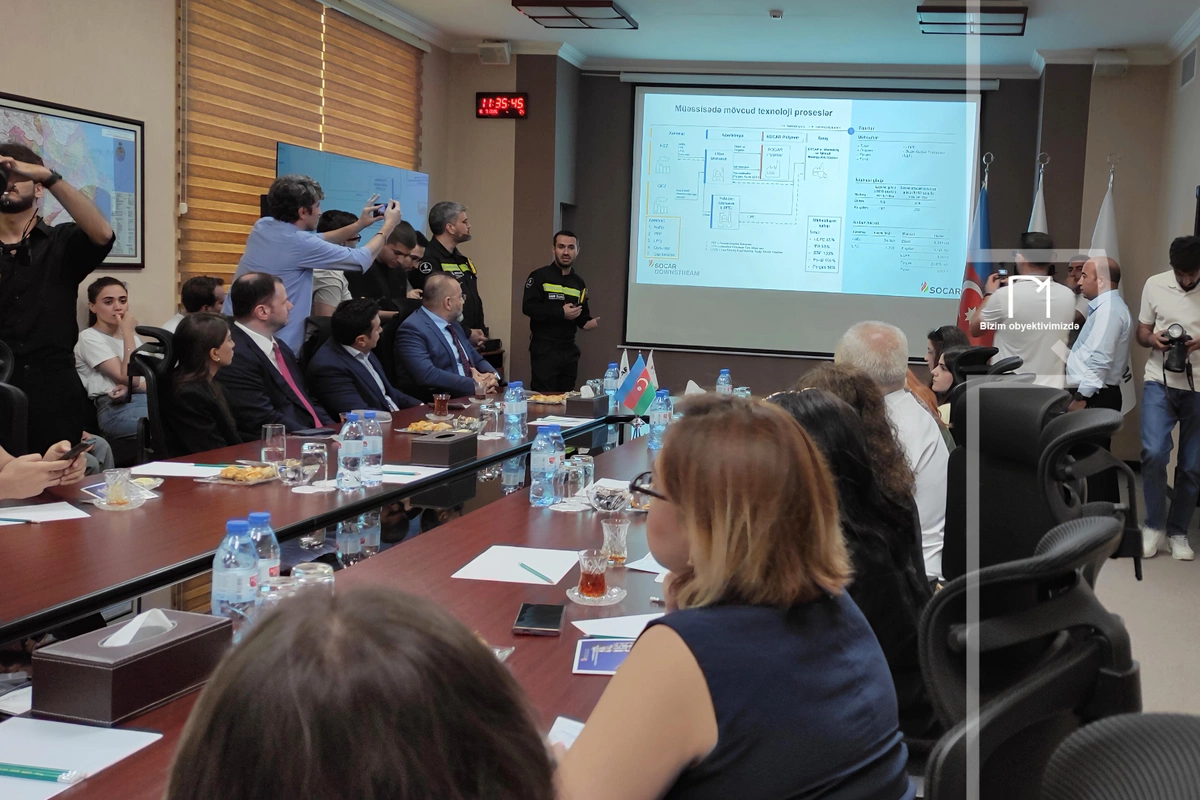 SOCAR zavodu ildə yüz minlərlə ton neft-kimya məhsulu istehsal edir