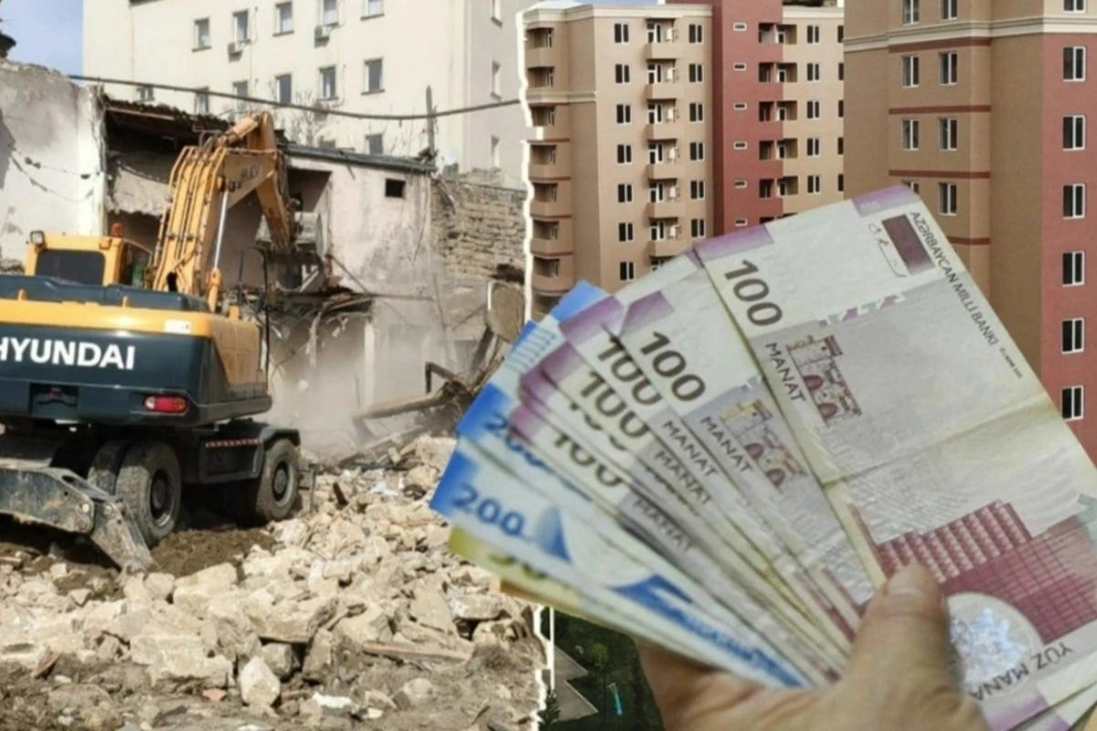 Söküntü zamanı ən yüksək kompensasiya nə qədər olur? - VACİB AÇIQLAMA Söküntü zamanı ən yüksək kompensasiya nə qədər olur? - VACİB AÇIQLAMA