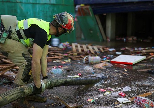 İspaniyada təbii fəlakət qurbanlarının sayı 214 nəfərə çatıb