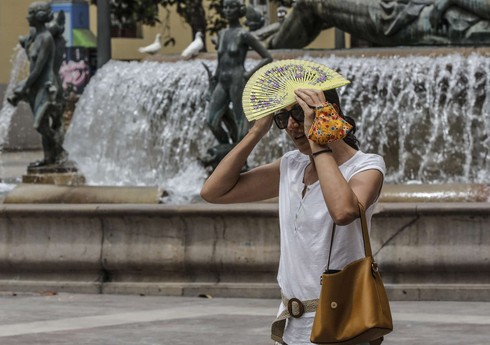 İspaniyanın beş muxtar bölgəsində istilərlə bağlı ən yüksək təhlükə elan edilib