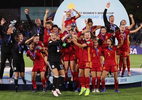 İspaniyanın qadınlardan ibarət millisi dünya çempionu olub