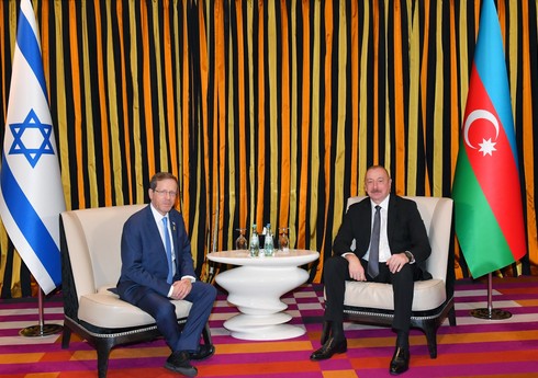 İsrail Dövlətinin Prezidenti İlham Əliyevi təbrik edib
