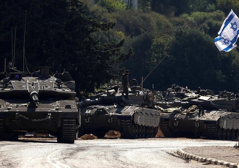 İsrail ordusu “Hizbullah”ın hədəflərinə cavab zərbələri endirib