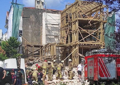 İstanbulda bina çöküb, dağıntılar altında qalanlar var - YENİLƏNİB