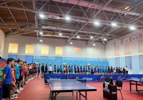 Stolüstü tennis üzrə Azərbaycan çempionatına start verilib