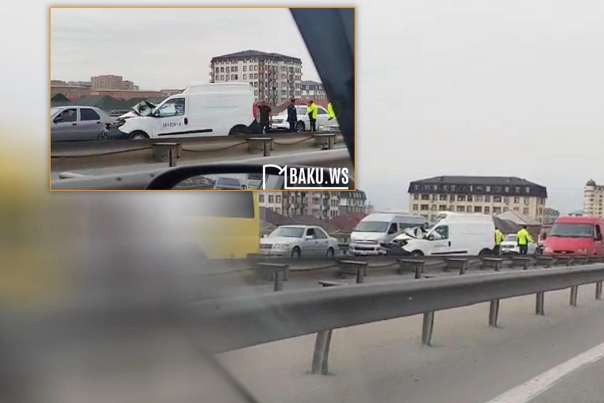 Sumqayıt-Bakı yolunda QƏZA